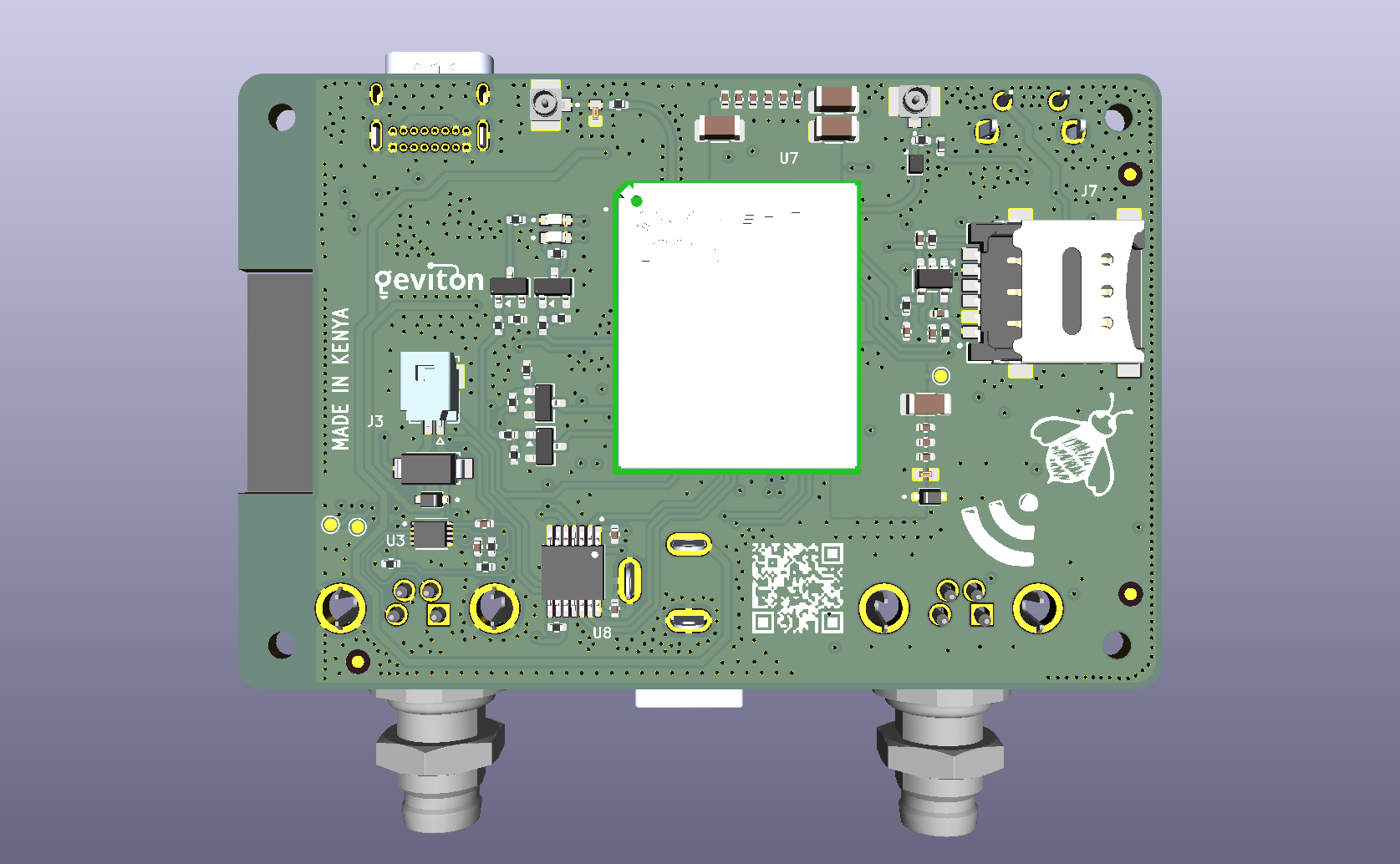 PCB Layout Back