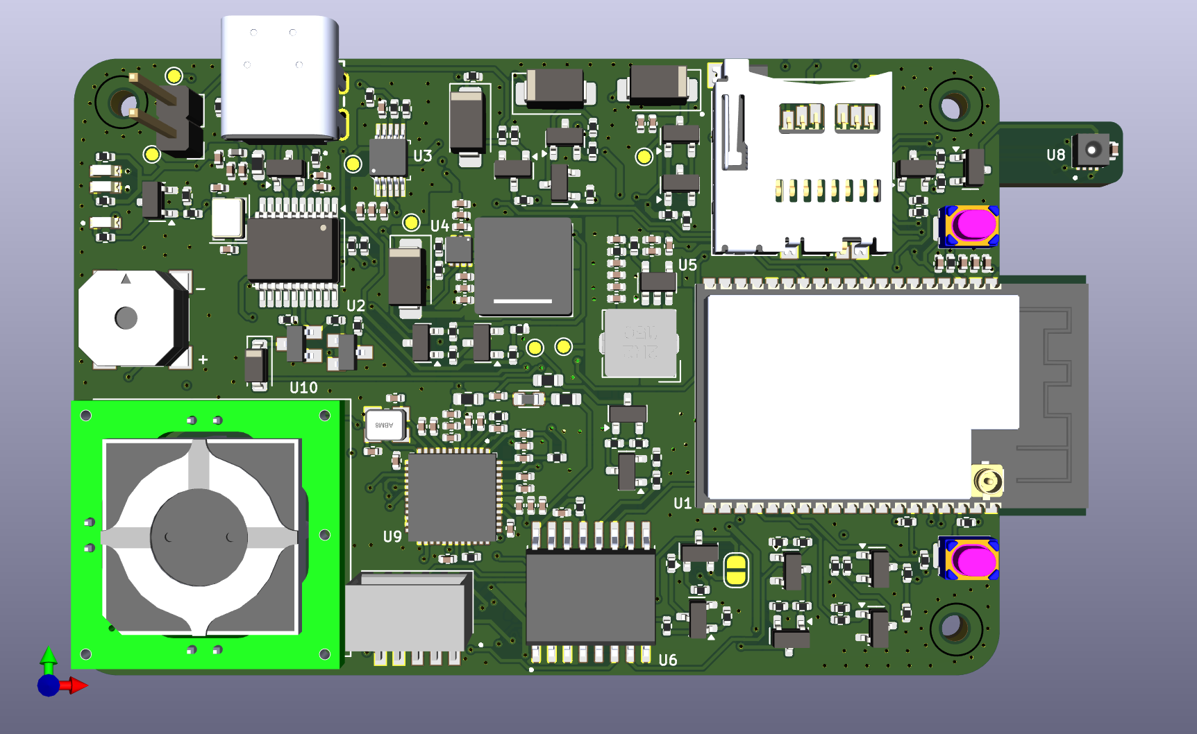 HewaSense Sensor Board Front