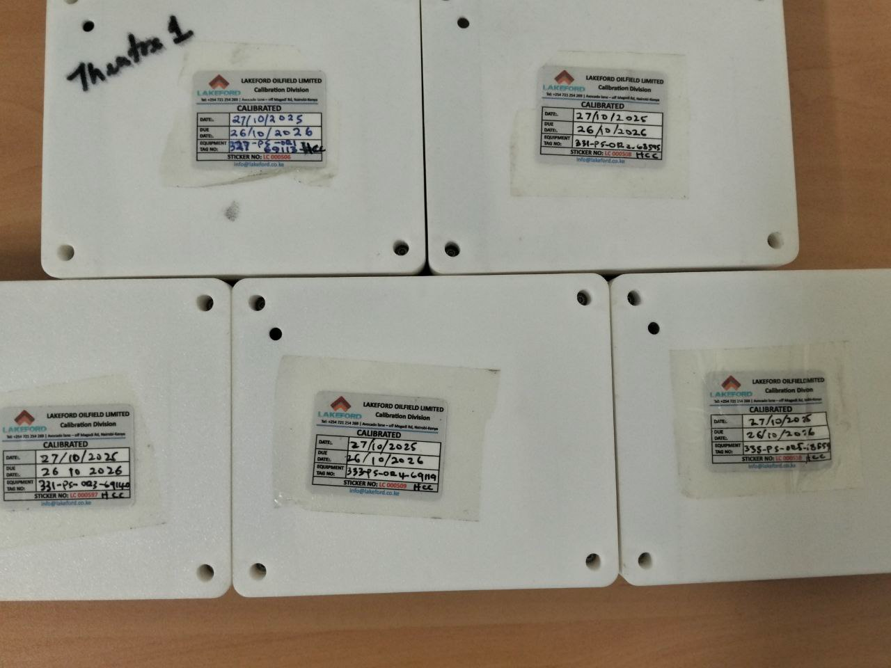 HMI Device Calibration