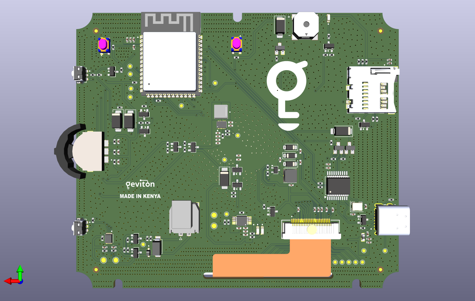 HMI PCB Back