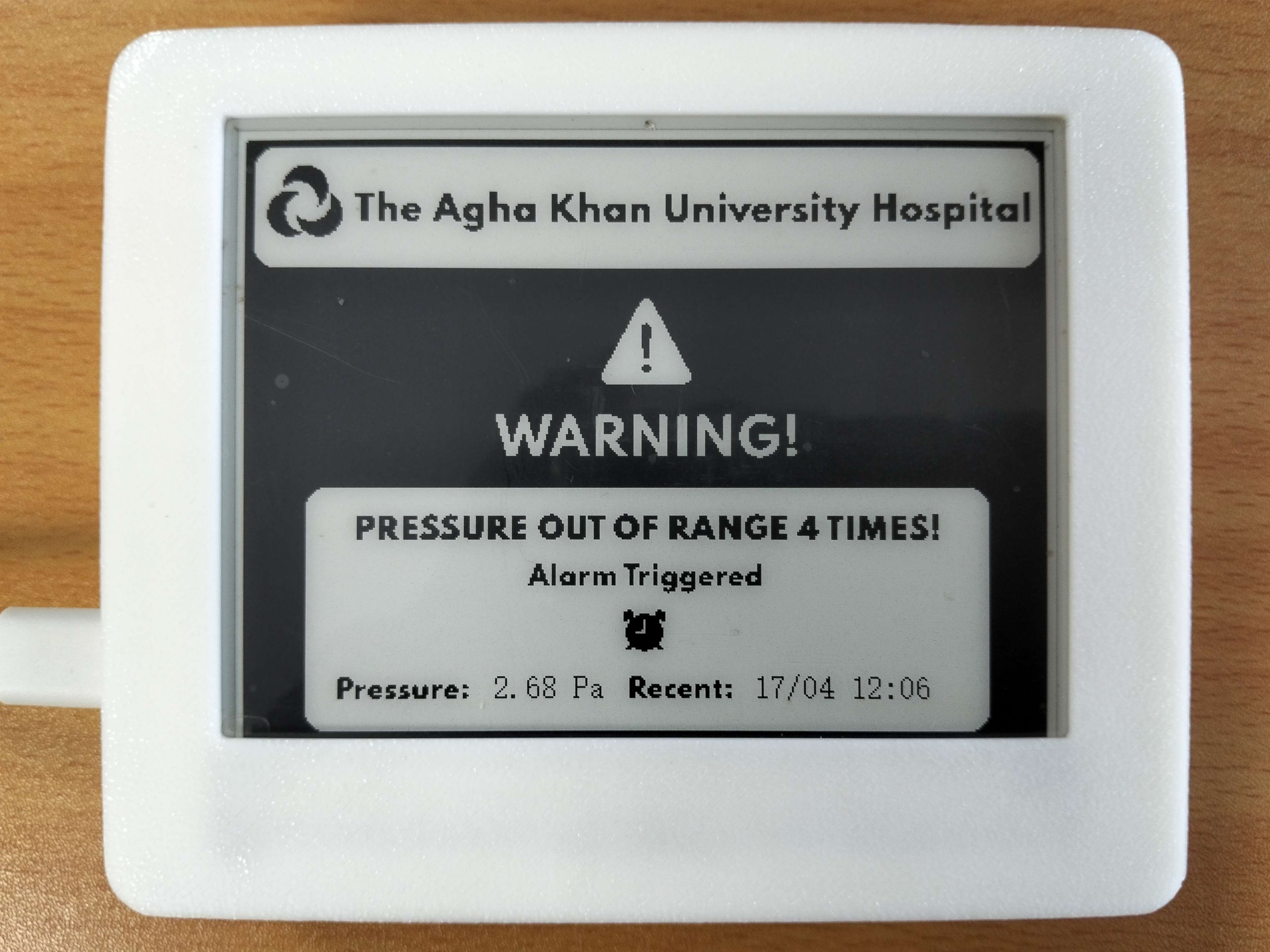 HMI Warning UI
